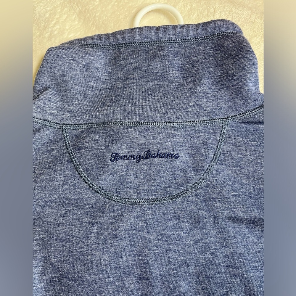 TOMMY‎ BAHAMA  Reversible, Full Zip Sweater Gray  Women’s Sz XL - Picture 6 of 11